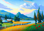 油画风景画