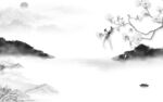 最 新式简约山水 tif分层