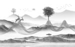 简约 简奢高档山水 tif分层