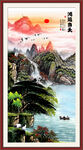 玄关山水画