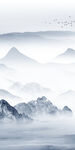 简约 简意玄关山水 Tif分层