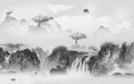 最新 热门简约山水 TiF分层