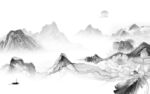 别墅 人气中式山水 TiF分层