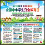 校园安全宣传展板
