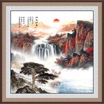 黄山迎客松 