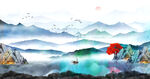 新中式山水画