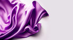 3D渲染紫色飘带
