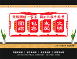 民族团结形象墙