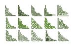 蒙古族图案素材矢量
