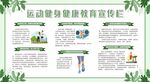 运动健身健康教育宣传栏
