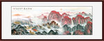 泰山江山如画泰山日出