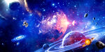 唯美星空宇宙太空星球
