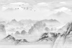 山水背景墙