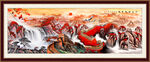 长城山水画