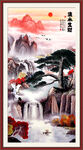 玄关山水画