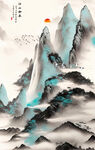 国画山水