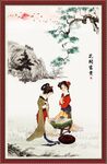 仕女图 