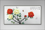 牡丹国画