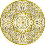 金属花纹