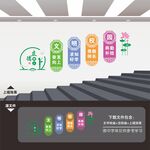 校园楼道文化墙