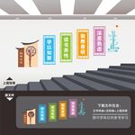 校园楼道文化墙