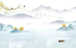 现代 热门新款山水 tIf分层