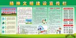 精神文明建设宣传栏