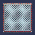 字母 定位 方巾花