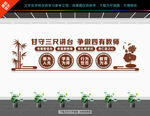 教师办公室文化墙