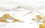 大气 简奢中式山水 tif分层