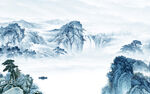 最新 热门新山水画 TIf分层