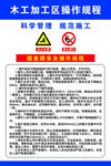 木工加工区操作规程