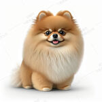 可爱的博美犬