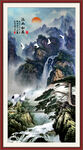 玄关山水画