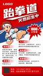 跆拳道海报