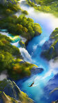滔滔河水