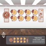 中医院养生馆文化形象背景墙