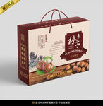 榛子包装平面展开图