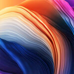 炫彩酸性玻璃质感流体渐变背景