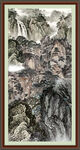 走廊山水