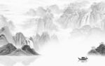 人气 客厅高档山水 TIf分层
