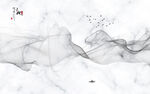 简约山水画