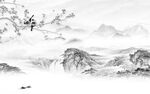 别墅 灰色高档山水 tif分层