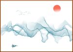 水墨山水画