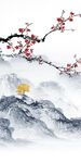 爆款 山水意境玄关 tiF分层