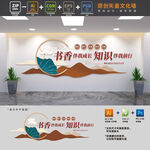 校园阅读文化墙