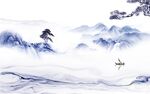 新品 现代客厅山水 Tif分层
