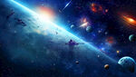 科幻星空背景