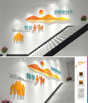 百善孝为先楼梯文化墙