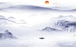 新款 新中式画山水 TiF分层